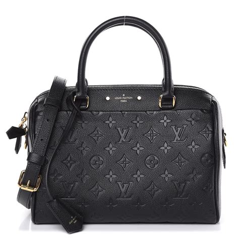 louis vuitton bandouliere black|Speedy Bandoulière 25 Monogram Empreinte Leather .